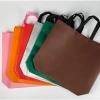 Factory wholesale non-woven fabric handbags in stock with LOGO printing, eco-friendly shopping, educational and promotional packaging bags Application Scenario